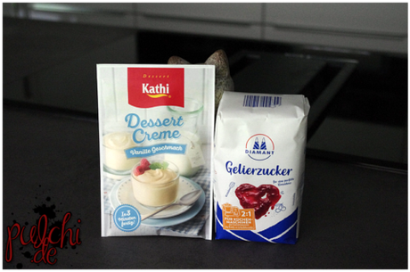 KATHI Dessert Creme Vanille Geschmack || Diamant Gelierzucker 2:1 für Küchenmaschinen mit Kochfunktion