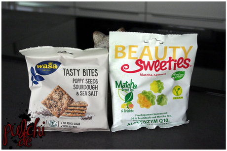 Wasa Tasty Bites Poppy Seeds Sourdough & Sea Salt || BeautySweeties Matcha-Sonnen