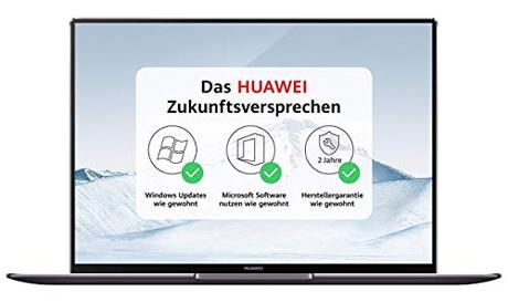 HUAWEI MateBook X Pro 35,31 cm (13,9 Zoll 3K-FullView-Touchscreen-Display) Notebook (Intel Core...