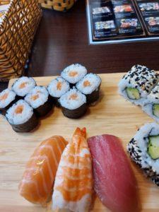 Sushi Menü im Asia
