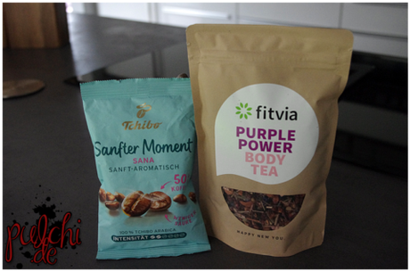 Tchibo Sanfter Moment || Purple Power Tea von fitvia