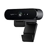 Logitech BRIO ULTRA-HD PRO Webcam, 4K HD 1080p, 5-fach Zoom, Hohe...