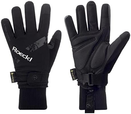 Roeckl Vaduz GTX Winter Fahrrad Handschuhe schwarz 2022: Größe: 8.5