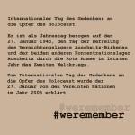 Never forget #weremember