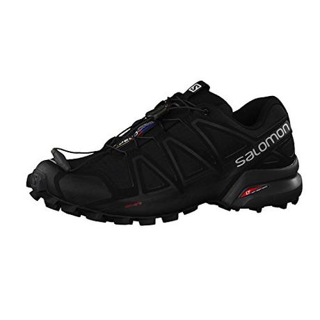 Salomon Speedcross 4 Herren Trailrunning-Schuhe, Schwarz (Black/Black/Black...