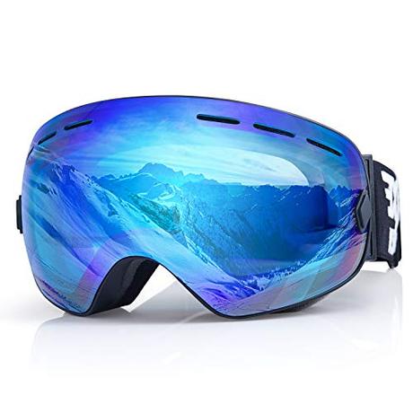 EXP VISION Snowboard Skibrille für Herren Damen Jugend, 100% UV400 Schutz Anti...