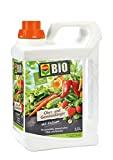COMPO BIO Obst- und Gemüsedünger, Dünger für alle Obst- und Gemüsesorten, Natürlicher Spezial-Flüssigdünger, 2,5 Liter