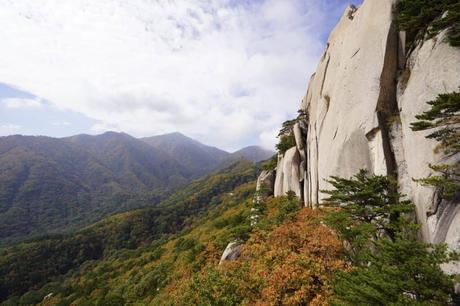Seoraksan National Park und Ulsanbawi Rock bei Sokcho