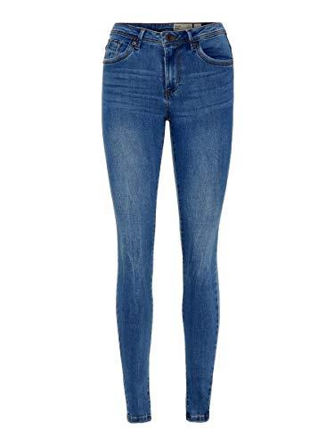 VERO MODA Womens Medium Blue Denim Jeans Stretch