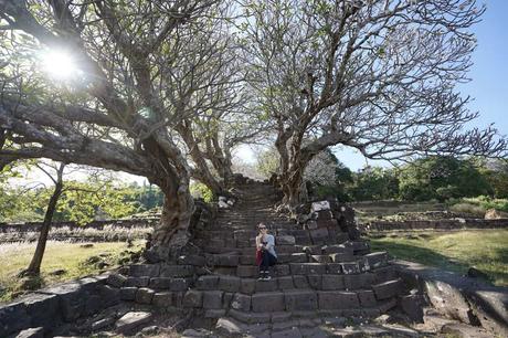 Besuch der Tempelanlage Vat Phou Champasak Laos