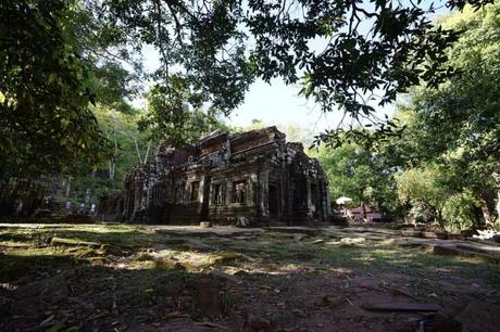 Besuch der Tempelanlage Vat Phou Champasak Laos