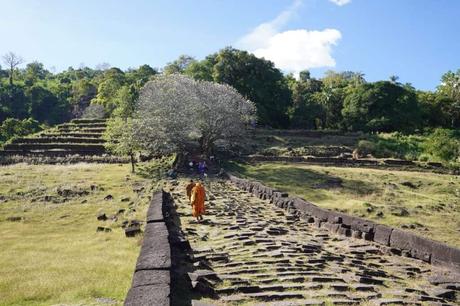 Besuch der Tempelanlage Vat Phou Champasak Laos