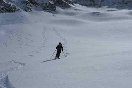 Traumhafte Skischwünge...