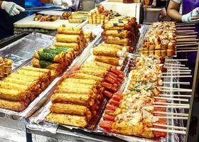 Straßenessen in Seoul 