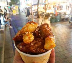 Straßenessen in Seoul 