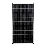 enjoy solar Mono 150 W 12V Monokristallines Solarpanel Solarmodul Photovoltaikmodul ideal für Wohnmobil, Gartenhäuse, Boot