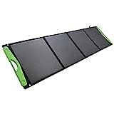 Offgridtec® 200W Hardcover Solartasche mit 2X 2A USB Anschluss zum Schnellladen mobiler Geräte wie Handys, Tablets oder Akkus