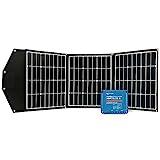 Offgridtec FSP-2 Ultra KIT 135W Faltbares Solarmodul mit Victron MPPT Smartsolar 75/15 Tragegriff und Staufach für Camping Reise Caravan Boot