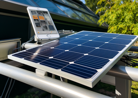 Balkonkraftwerk mit App Test