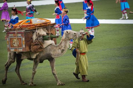 Naadam Festival in der Mongolei