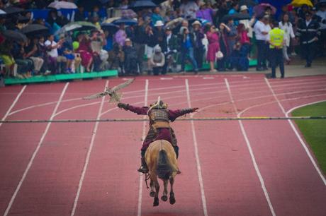 Naadam Festival in der Mongolei