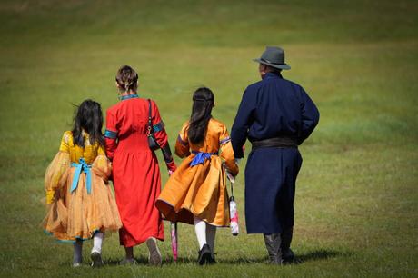 Naadam Festival in der Mongolei