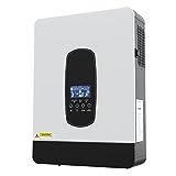 Y&H 3200W Solar-Hybrid-Wechselrichter DC24V zu AC230V,netzunabhängiger Reiner Sinus-Wechselrichter mit 80A MPPT Solar-Ladegerät+AC-Ladegerät,Max PV 3000W DC55-450V Eingang,geeignet für 24V Batterie