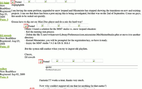 Mixmeister Update Problem: Mixmeister Studio vs. Mac OS