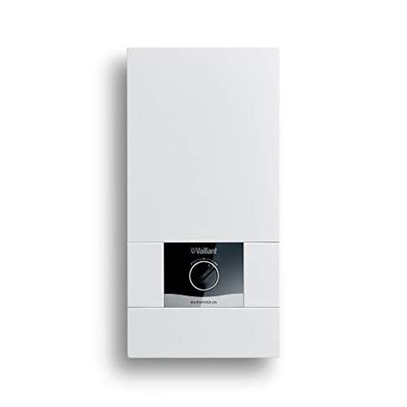 Vaillant elektronischer Durchlauferhitzer, VED pro 18/8, druckfest, 18kW, 400V, Wasserleistung von 8 l/min, drei einstellbare Fixtemperaturen (35°C/45°C/55°C), 0010023793