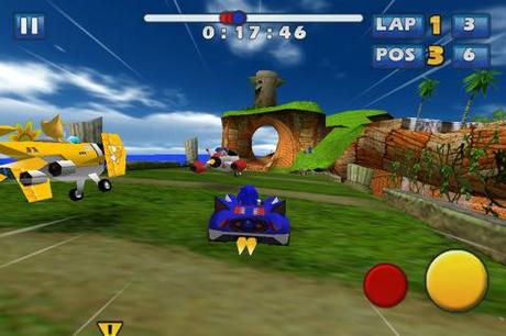 Endlich für iPhone: Sonic & SEGA All-Stars Racing