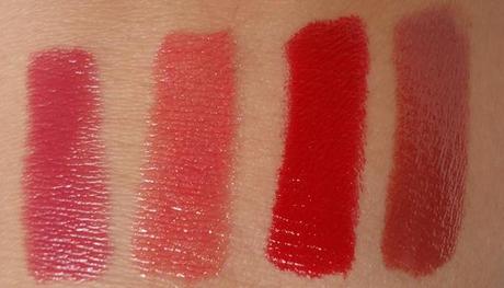 Swatches: Clarins Rouge Prodige