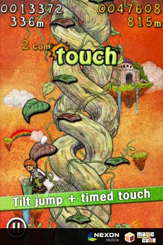 Jumping Jack and the Beanstalk – Das bekannte Märchen als schickes iPhone-Spiel