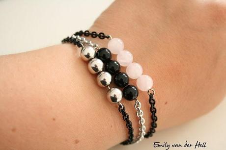 [DIY] Pearls and Chains - Bracelet