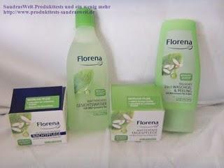 Florena Pflegeserie für Mischhaut mit BIO-Grünem Tee & Reis