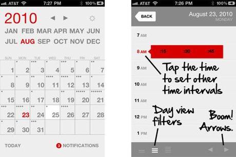 Calvetica Kalender – Sehr intuitiver und leicht bedienbarer Kalender