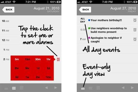 Calvetica Kalender – Sehr intuitiver und leicht bedienbarer Kalender