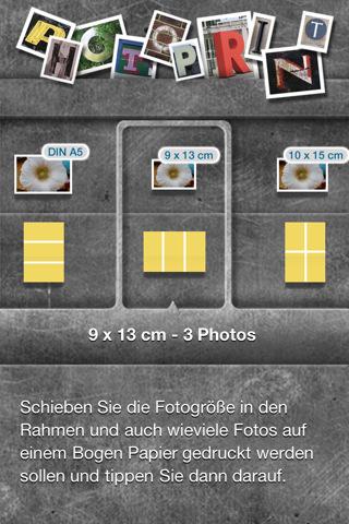 PhotoPrint – Drucke deine Photos wie du es vom Desktop gewohnt bist