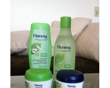 Pflegeserie von Florena mit grünem Tee & rotem Reis *review*