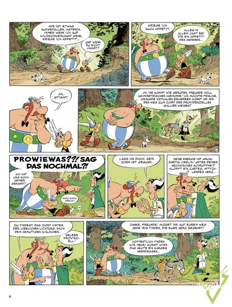 [Comic] Asterix – Die Weiße Iris