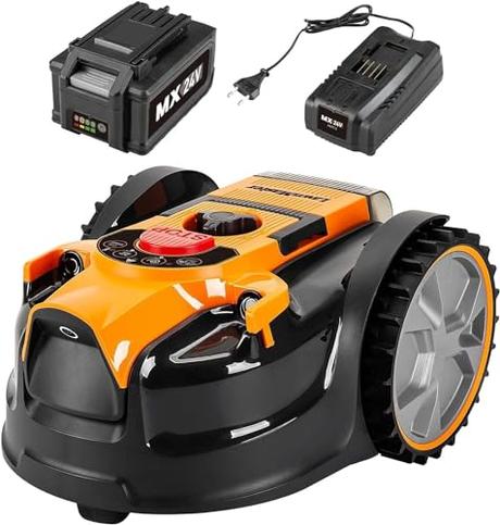 LawnMaster VBRM16 OcuMow™ Mähroboter für geeignet für bis zu 100 qm-Selbstfahrender...