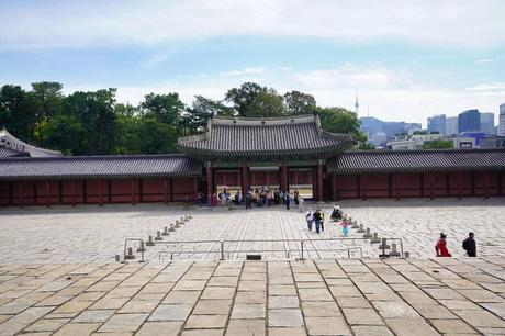 Changdeokgung Palast Seoul Innenhof