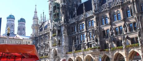 Marienplatz mit dem Neuen Rathaus