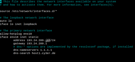 IPv6 Adresse einem Debian 12 Server zuweisen