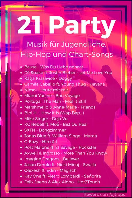 Partymusik für Jugendliche – Aktuelle Songs für jede Teenie-Party