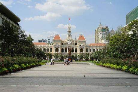 Rathaus Peoplescouncil in Ho Chi Minh Stadt