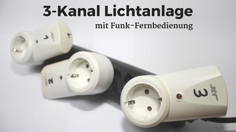 Steckdosen mit Funk-Fernbedienung als Mini-Lichtsteuerung