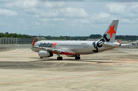 Flugzeug Jetstar Japan