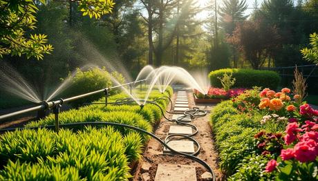 Bewässerungssysteme Garten Planung