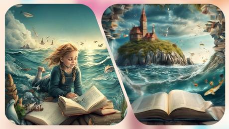 Bücher und Meer von Jana Lycka