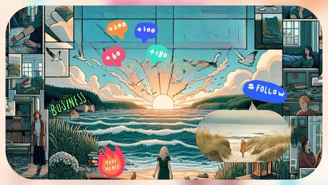 Bücher und Meer von Jana Lycka